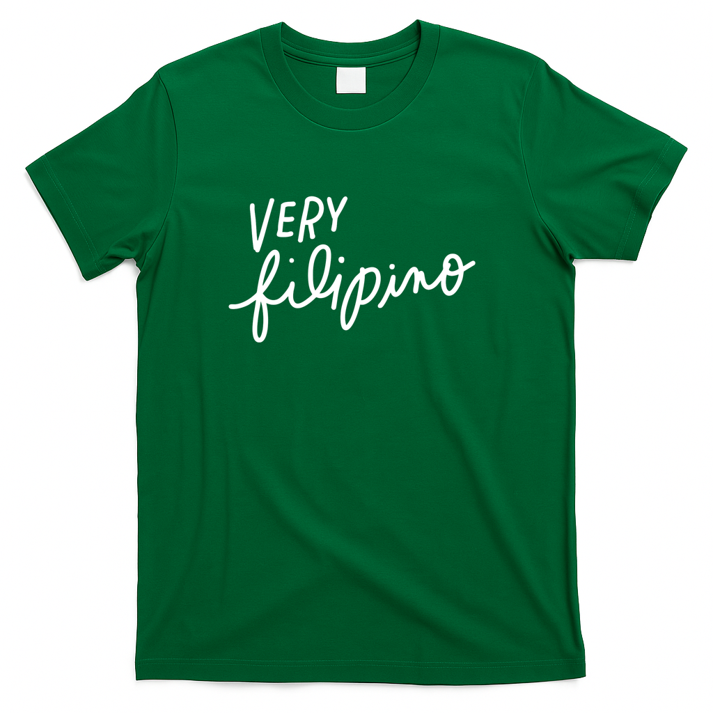 Very Filipino white - Green
