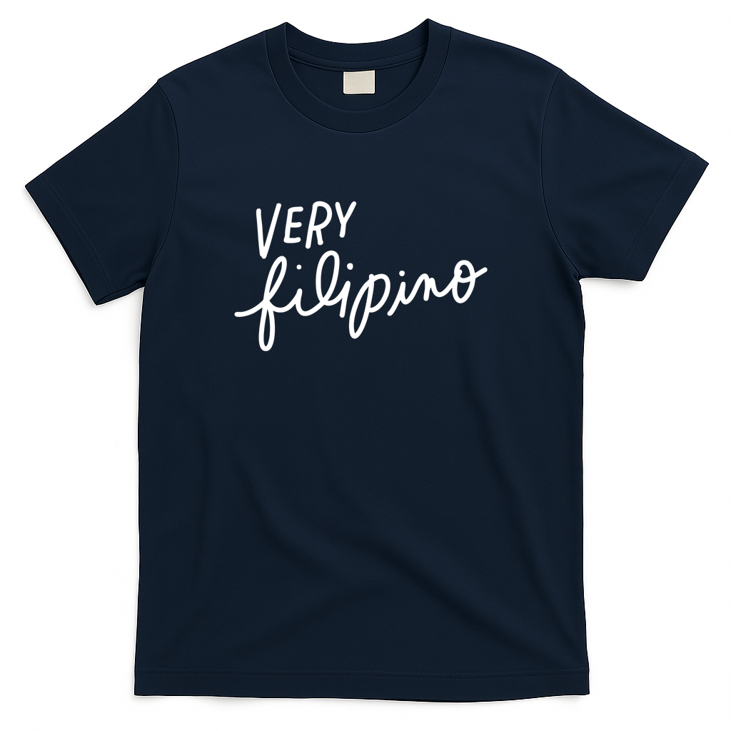 Very Filipino white - Navy