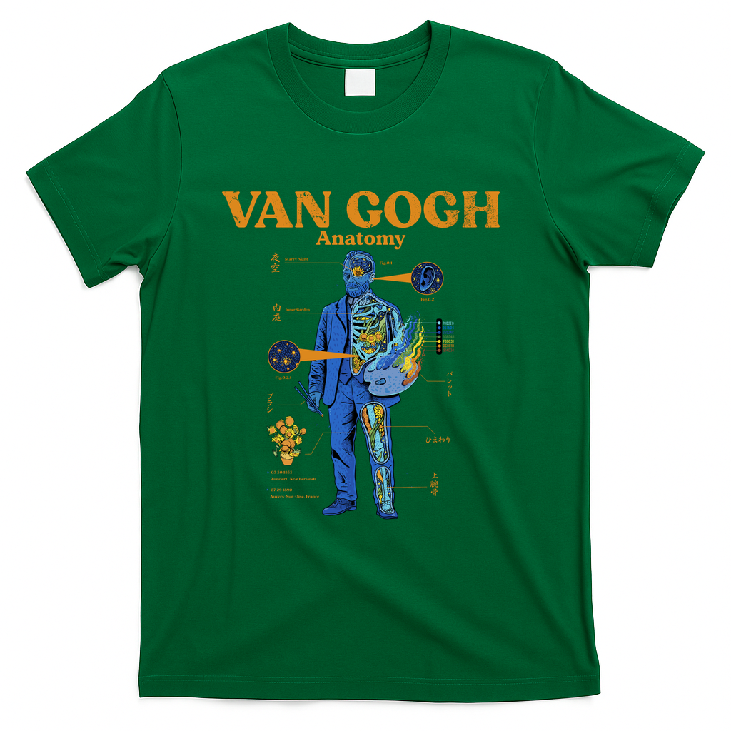 Van Gogh Anatomy - Green