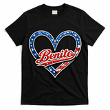 Vintage Go Benito High School Spirit Sports Fan T-Shirt
