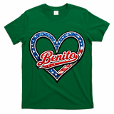 Vintage Go Benito High School Spirit Sports Fan T-Shirt
