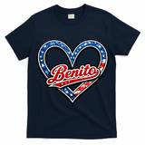 Vintage Go Benito High School Spirit Sports Fan T-Shirt