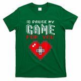 Video Game Gaming Valentines Day Gamer Gift For Boys Men T-Shirt