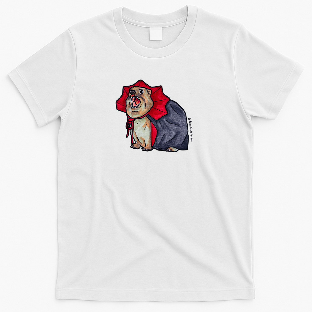 Vampire hyrax - White