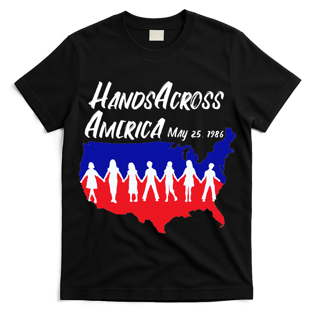 Vintage Hands Across America 1986 T-Shirt