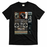 Vintage Hi-Fi Sound System - Black