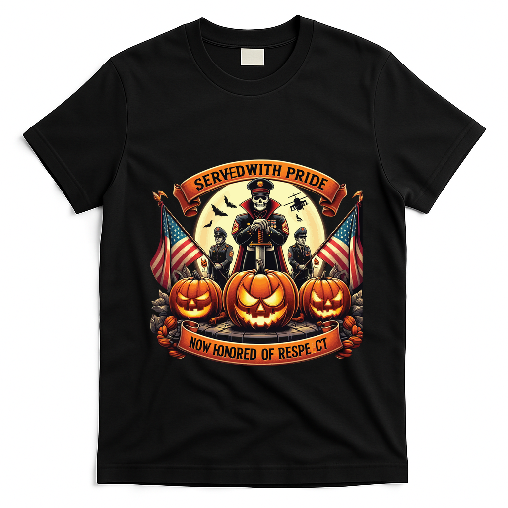 Veterans Halloween T-Shirt - Black