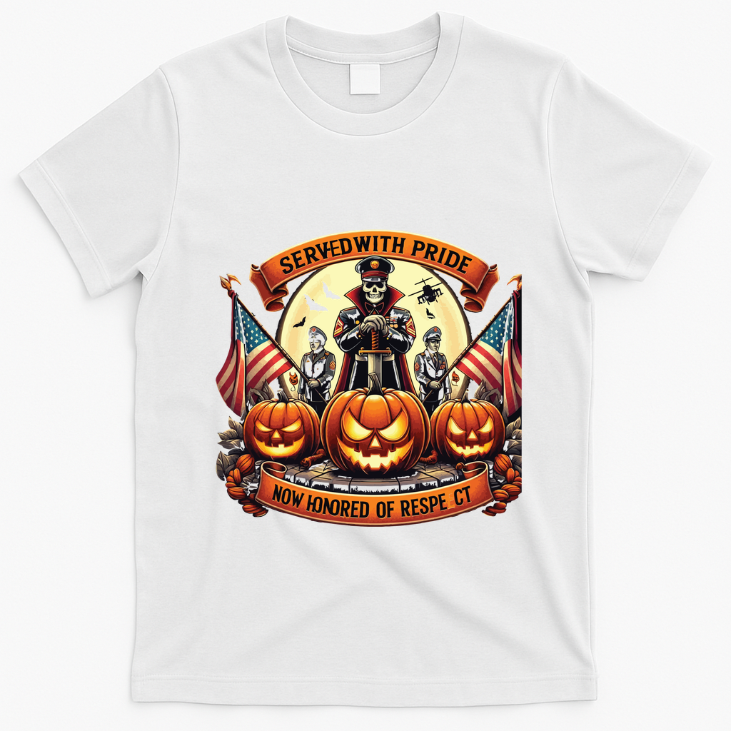 Veterans Halloween T-Shirt - White