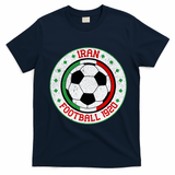 Vintage Iran Football 1920 Soccer Fan T-Shirt - Navy Blue