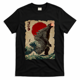 Vintage Japanese Monster Great Wave Poster T-Shirt