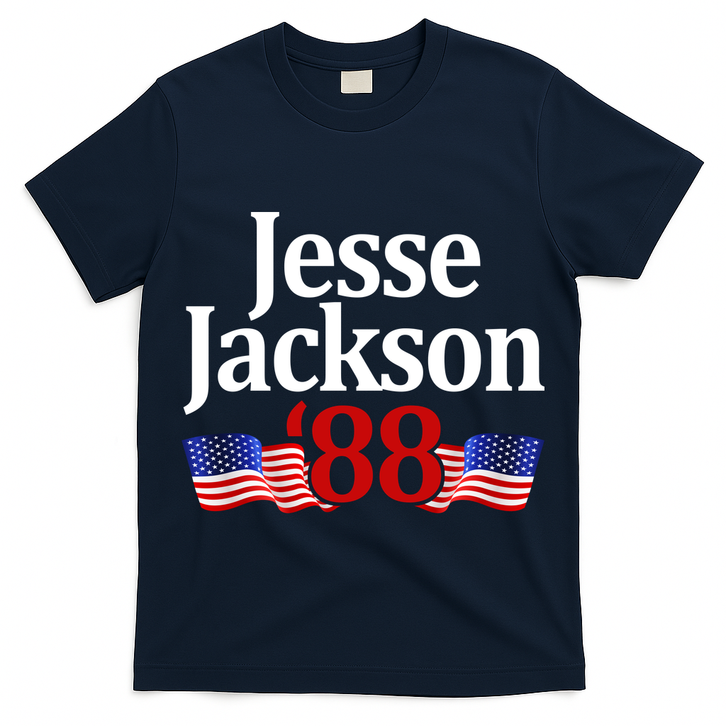 Vintage Jesse Jackson For President 1988 T-Shirt