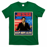 Vintage Jesse Jackson Keep Hope Alive Tribute Retro Poster T-Shirt