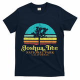 Vintage Joshua Tree National Park Retro Gift T-Shirt - Navy