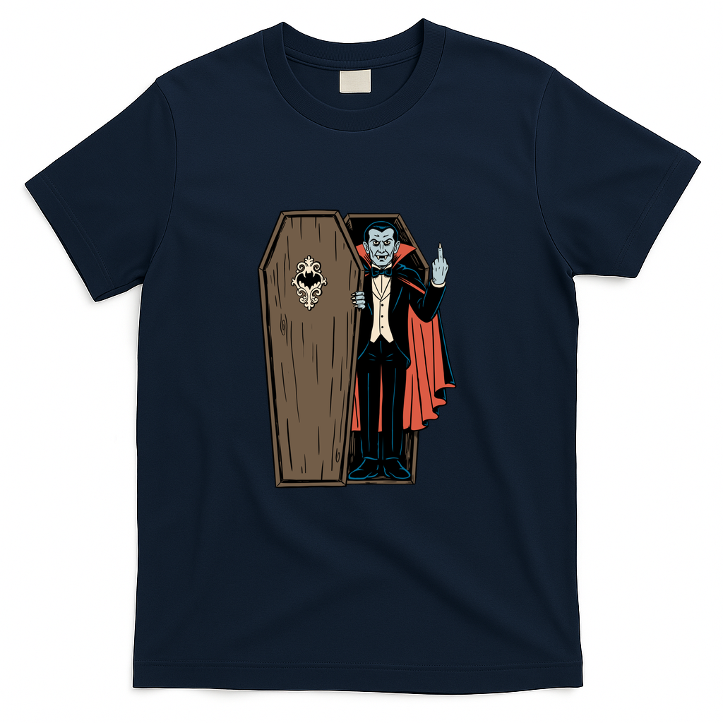 Vampire middle finger - Navy