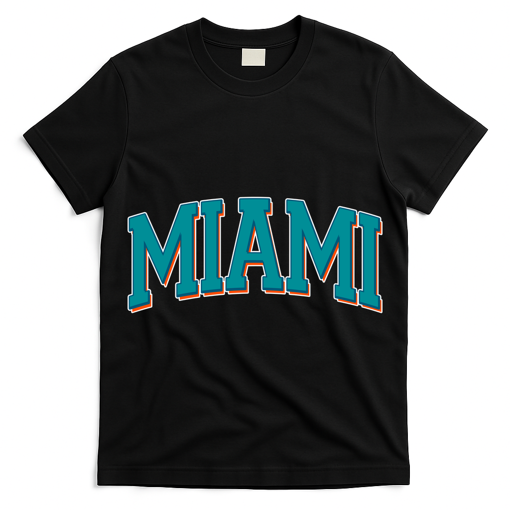 Varsity Miami Football T-Shirt