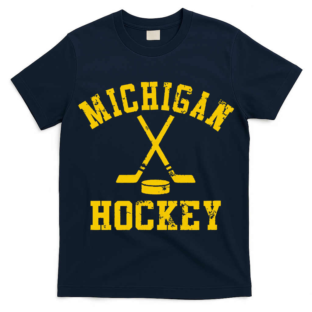 Vintage Michigan Hockey T-Shirt