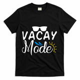 Vacay Mode Summer Vacation T-Shirt - Black