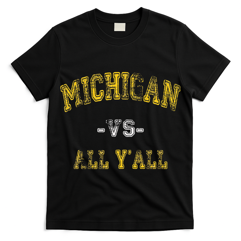 Vintage Michigan Vs All Yall T-Shirt