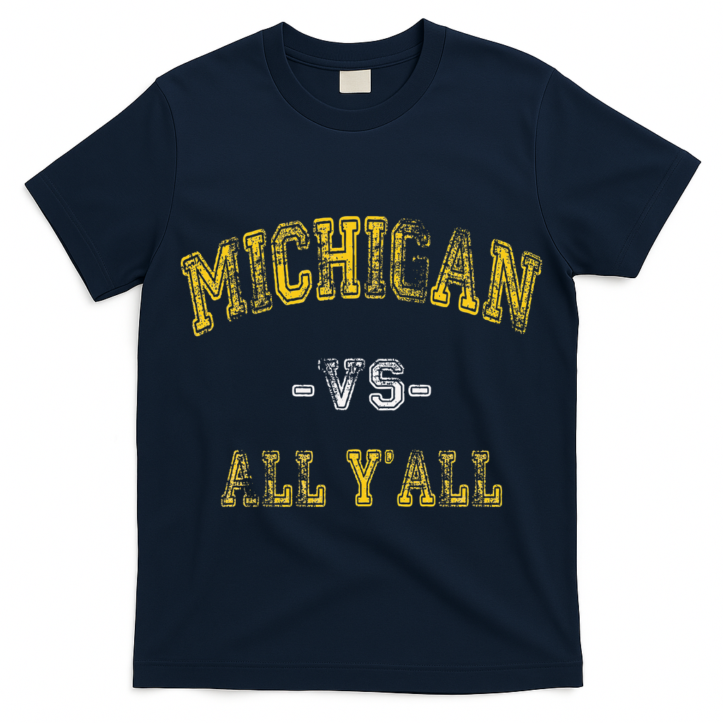Vintage Michigan Vs All Yall T-Shirt