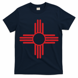 Vintage New Mexico Flag Zia Sun Retro Distressed T-Shirt