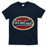 Vintage Old Guys Rule T-Shirt - Navy