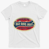Vintage Old Guys Rule T-Shirt - White