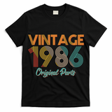 Vintage Original Parts Birthday 1986 40th Birthday T-Shirt