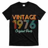 Vintage Original Parts Birthday 1976 50th Birthday T-Shirt