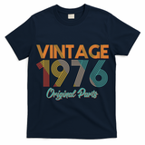 Vintage Original Parts Birthday 1976 50th Birthday T-Shirt