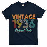 Vintage Original Parts Birthday 1936 90th Birthday T-Shirt