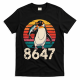 Vintage Penguin 86 47 Protest - 8647 Penguin Anti Trump T-Shirt - Black