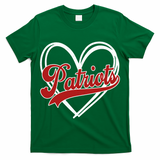 Vintage Patriots Fan School Spirit T-Shirt