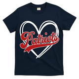 Vintage Patriots Fan School Spirit T-Shirt