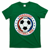 Vintage Paraguay Football 1906 Soccer Emblem T-Shirt - Irish Green