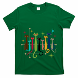 Vintage Retro Midcentury Modern Look Cats 50s 60s Style T-Shirt