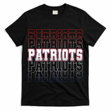 Vintage Retro Patriots Football  T-Shirt