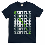 Vintage Retro Seattle Football T-Shirt