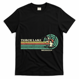 Vintage Retro Summer Fishing Michigan Torch Lake T-Shirt