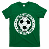 Vintage Saudi Arabia Football Crest 1956 Soccer T-Shirt - Irish Green