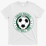 Vintage Saudi Arabia Football Crest 1956 Soccer T-Shirt - White