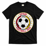 Vintage Spain Football 1909 Soccer Emblem T-Shirt - Black