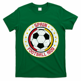 Vintage Spain Football 1909 Soccer Emblem T-Shirt - Irish Green