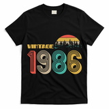 Vintage Sun Nature Wilderness 1986 40th Birthday T-Shirt