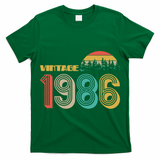 Vintage Sun Nature Wilderness 1986 40th Birthday T-Shirt