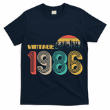 Vintage Sun Nature Wilderness 1986 40th Birthday T-Shirt