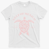 Vintage Sea Turtle Gulf of Mexico Est 1550 Anti Trump T-Shirt - White