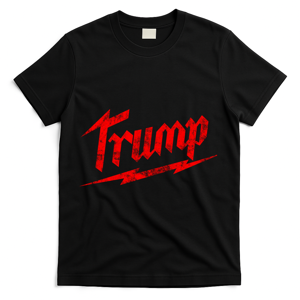 Vintage Trump Lightening Style T-Shirt - Black