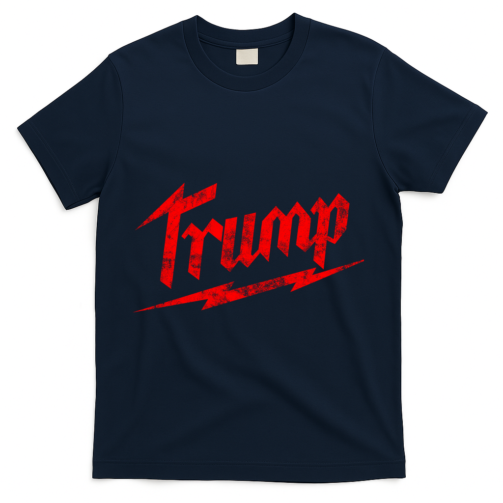 Vintage Trump Lightening Style T-Shirt - Navy