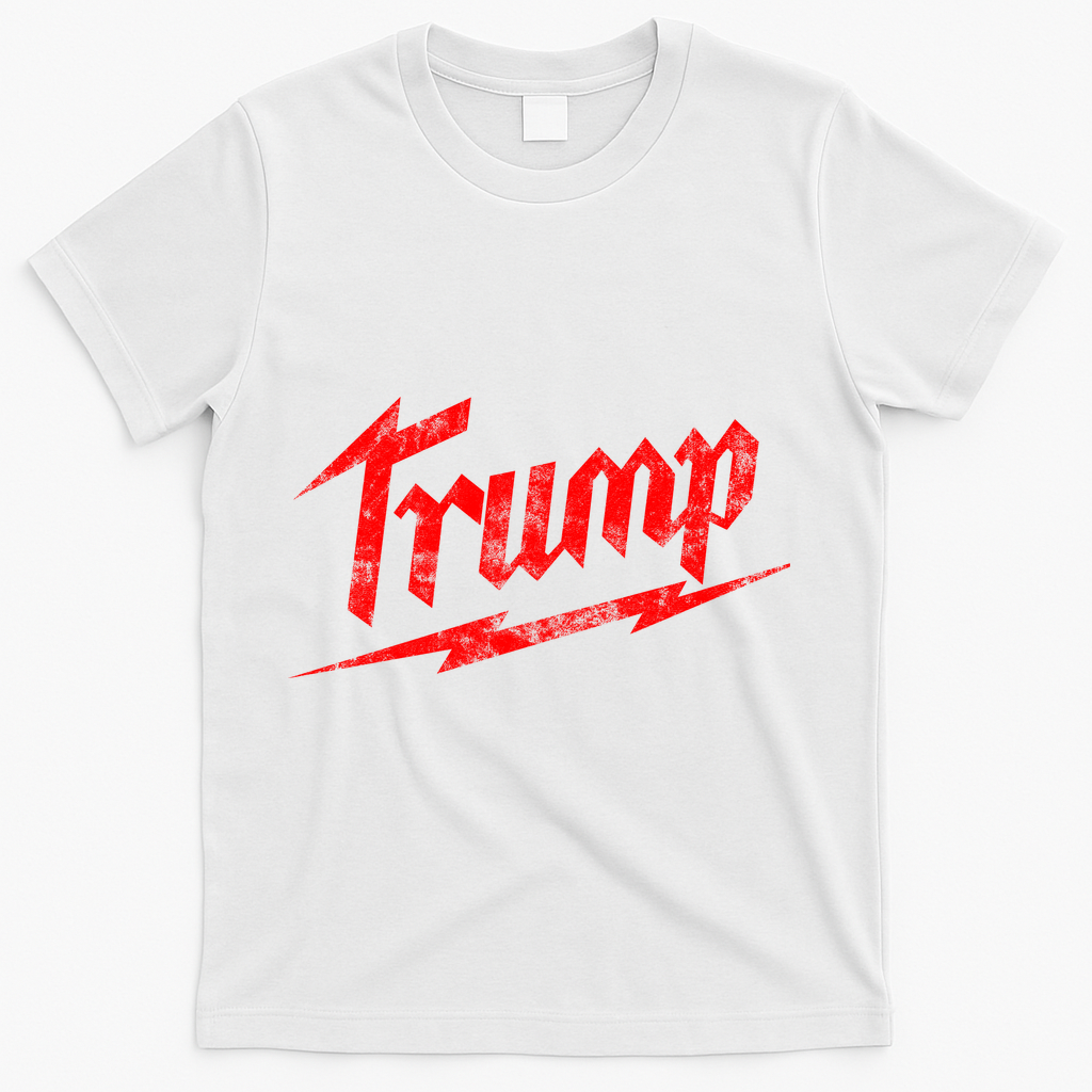 Vintage Trump Lightening Style T-Shirt - White