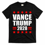 Vance Trump Presidential Election 2028 Political T-Shirt - Black